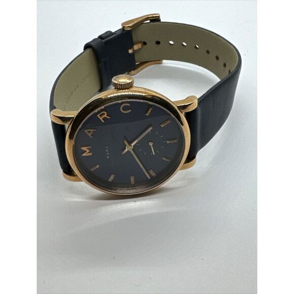 Marc by Marc Jacobs Baker MBM1329 Women\'s Blue Leather Analog Dial Watch JNA843 main image 7